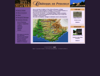 chateaux-en-provence.com screenshot