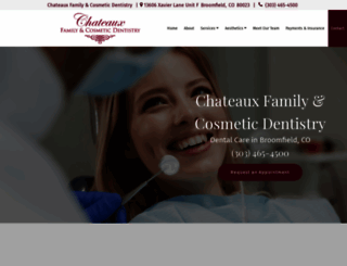 chateauxdental.com screenshot