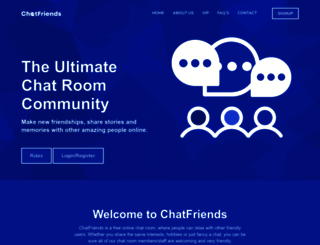 chatfriends.co.uk screenshot