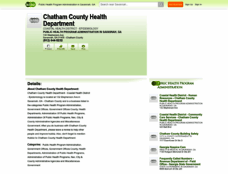 chatham-county-health-department-ga-95.hub.biz screenshot