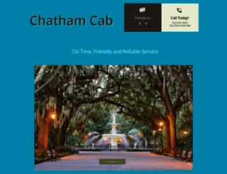chathamcab.com screenshot