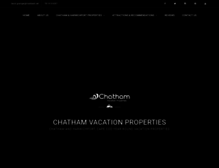 chathamvacationproperties.com screenshot