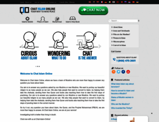 chatislamonline.org screenshot