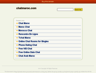 chatmaroc.com screenshot