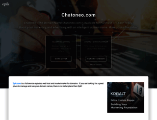 chatoneo.com screenshot
