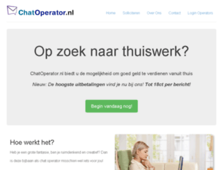 chatoperator.nl screenshot