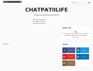chatpatiilife.com screenshot