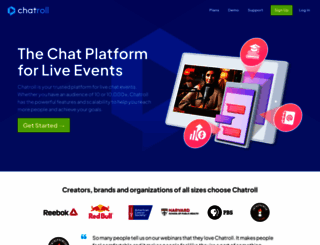chatroll.com screenshot