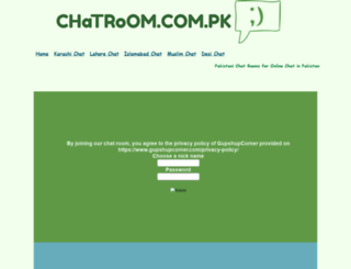chatroom.com.pk screenshot
