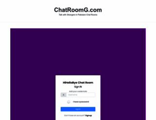 chatroomg.com screenshot