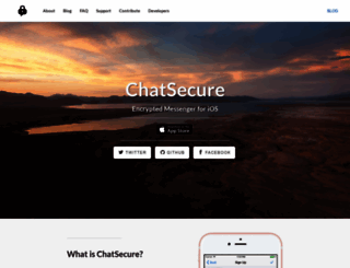 chatsecure.org screenshot