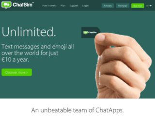 chatsim.com screenshot