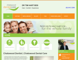 chatswooddentalcare.com.au screenshot