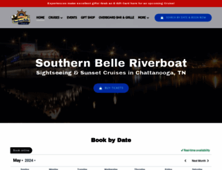 chattanoogariverboat.com screenshot