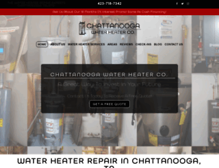 chattanoogawaterheaterrepair.com screenshot