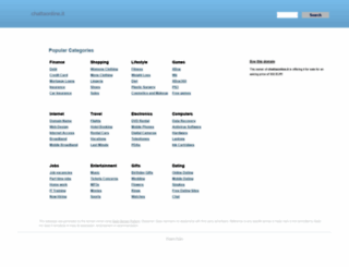 chattaonline.it screenshot