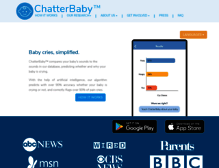 chatterbaby.org screenshot