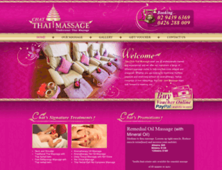 chatthaimassage.com.au screenshot