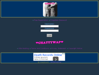 chattywap.co.uk screenshot