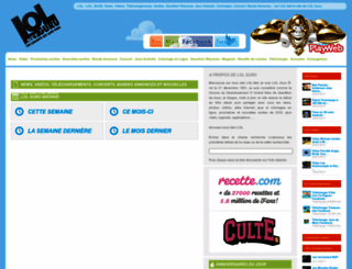 chauffeurdebuzz.com screenshot