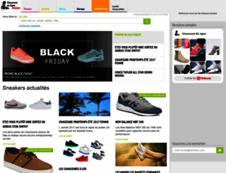 chaussure-en-ligne.com screenshot