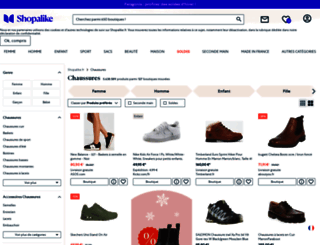 chaussures.shopalike.fr screenshot