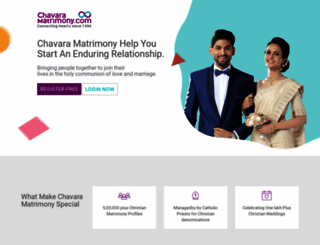 chavaramatrimonial.com screenshot