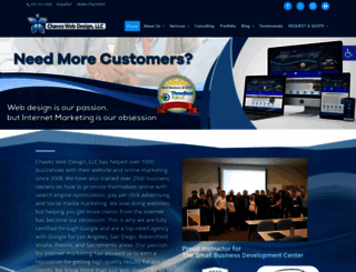chavezwebdesign.com screenshot