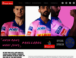 chawlaband.com screenshot