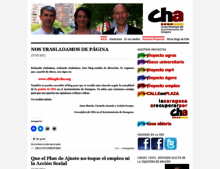 chazaragoza.wordpress.com screenshot
