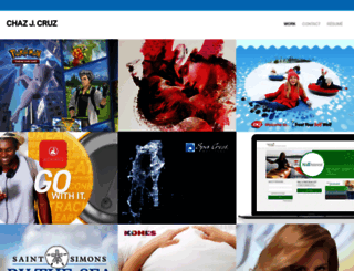 chazjcruz.com screenshot