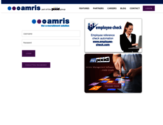 chc.amris.com screenshot