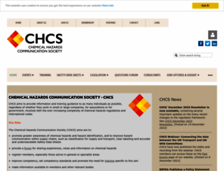 chcs.org.uk screenshot