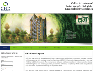 chdvanngurgaon.org.in screenshot