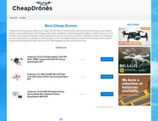 cheap-drones.com screenshot