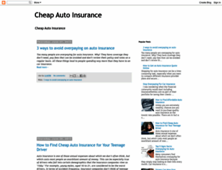 cheap-for-auto-insurance.blogspot.com screenshot