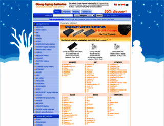cheap-laptop-batteries.com screenshot