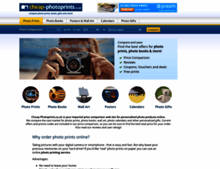 cheap-photoprints.co.uk screenshot