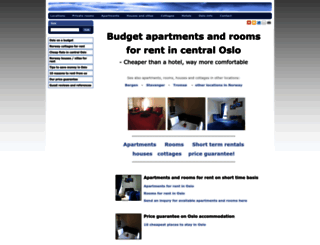 cheap-rooms-and-apartments-for-rent-in-oslo.fastweb.no screenshot