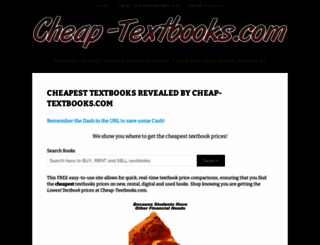 cheap-textbooks.com screenshot