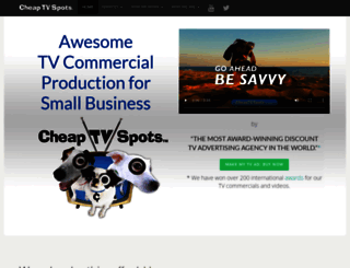 cheap-tv-spots.com screenshot