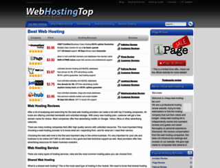 cheap-web-hosting-list.com screenshot