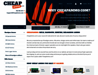 cheapammo.com screenshot