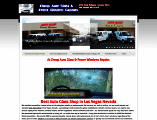 cheapautoglassinlasvegasnv.com screenshot