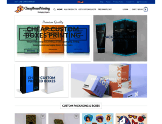 cheapboxesprinting.co.uk screenshot
