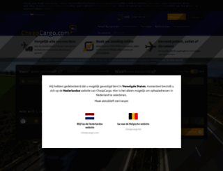 cheapcargo.nl screenshot