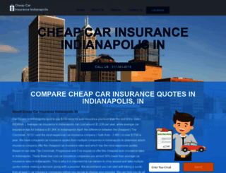 cheapcarinsuranceindianapolis.org screenshot