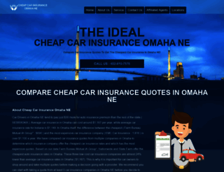 cheapcarinsuranceomaha.com screenshot