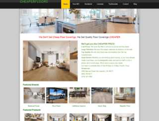 cheaperfloors.com screenshot