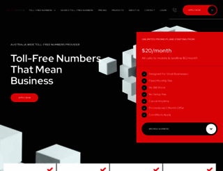cheapest1300numbers.com.au screenshot